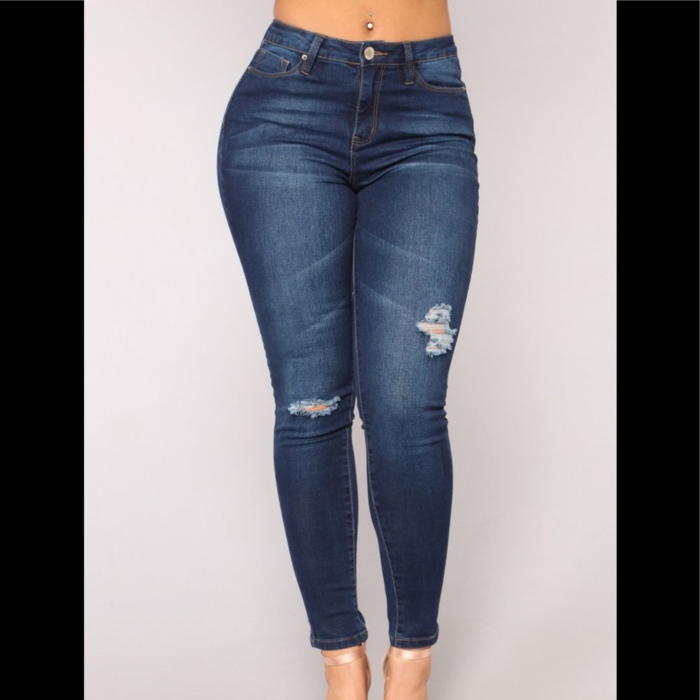 Fashion Nova No muffin top ankle jeans